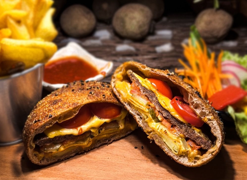 Çedarlı Bohça Burger