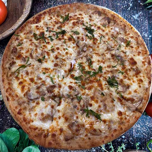 Mantar Soslu Pizza (Küçük)