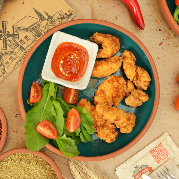 Çıtır Kaplamalı Tavuk Parçaları