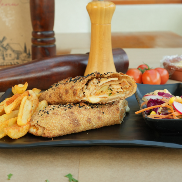 Köy Usulü Tavuk Dürüm