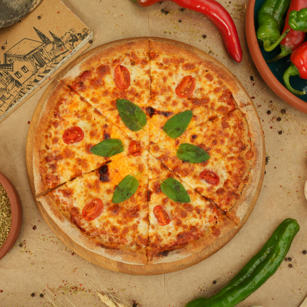 5 Köy Peynirli Pizza (Büyük)