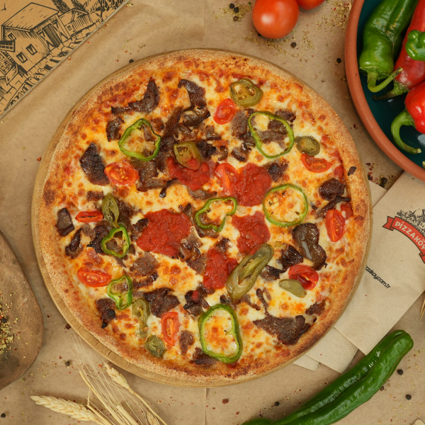 Bursa Kebap Pizza (Orta)