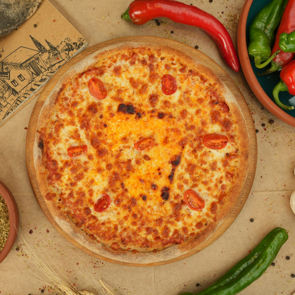 Domates Soslu Köy Pizzası (Orta)